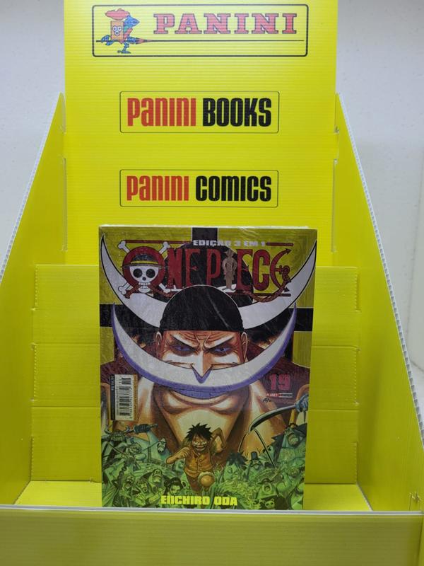 Manga One Piece 3 Em 1 Volume 19 Panini - Revista HQ - Magazine Luiza